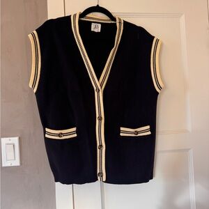 Knit Cardigan Vest
